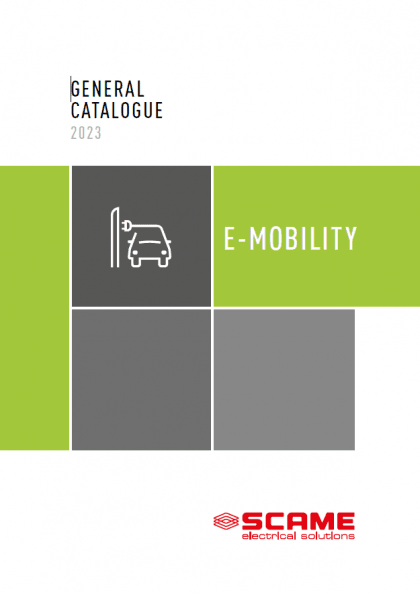 Scame E-mobility catalogus