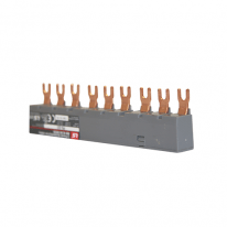 Motorbeveiligingsschakelaars: Doorverbindrails, -modules en adapters 