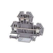 Rijgklem: 2 etage 4 mm2 Euro D4