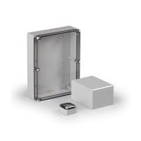 Klemmenkast ABS transparante deksel Cubo D