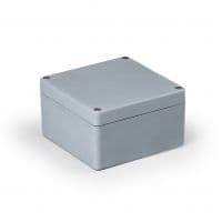 Klemmenkast Polyester (GRP), grijs deksel, Cubo M