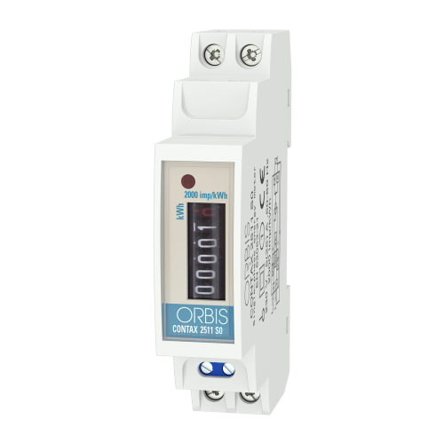 1 fase kWh meter analoog 25A