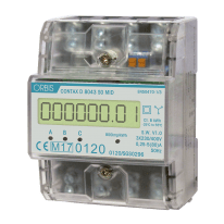 3 fase kWh meter digitaal 80A MID