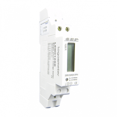 1 fase kWh meter digitaal 40A