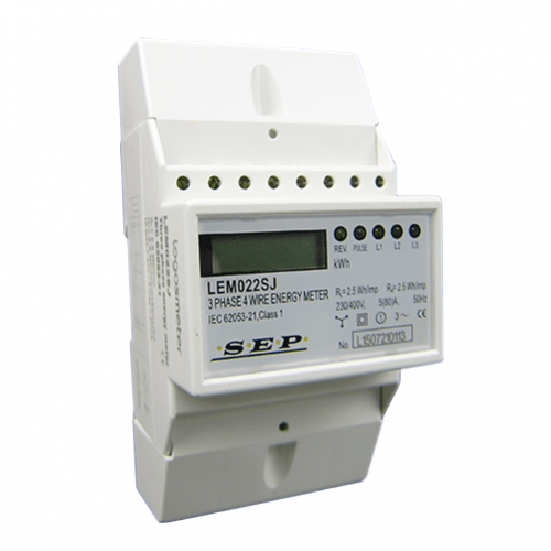 3 fase kWh meter digitaal 80A