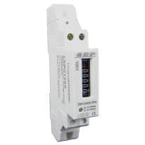 1 fase kWh meter analoog 40A