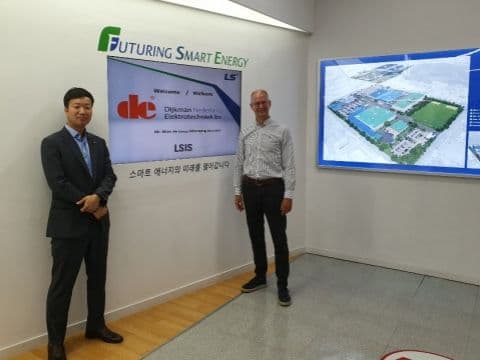 Dijkman bezoekt LS in Zuid-Korea
