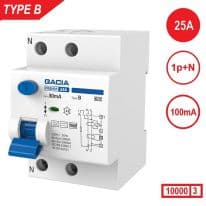 Aardlekschakelaar Type B GACIA