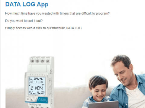 Orbis Data Log BT en nieuwe App