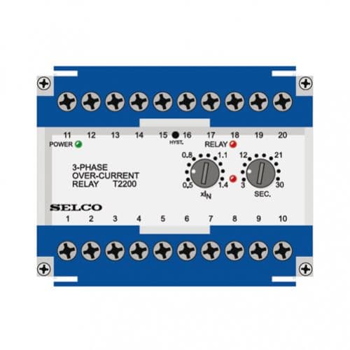 T2200 3 fase overspanning relais