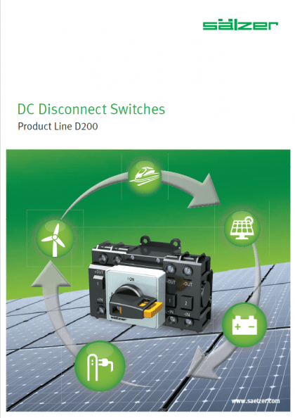 Salzer DC lastschakelaars D200