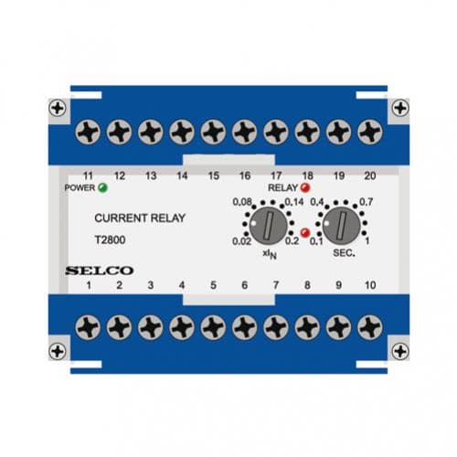 T2900 3 fase differential current relais