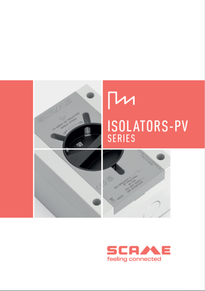 Scame Lastschakelaars PV