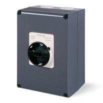 Lastschakelaar in aluminium behuizing 