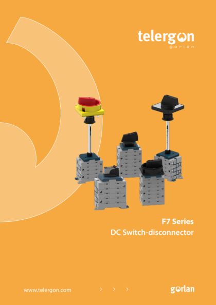 Telergon F7 schakelaars