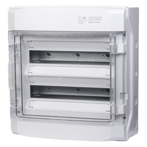 Groepenkast IP65 12-24-36 modulen Neptun F-Tronic