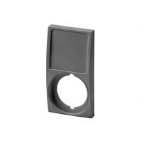 Indicatie plaathouders drukknoppen 22 mm